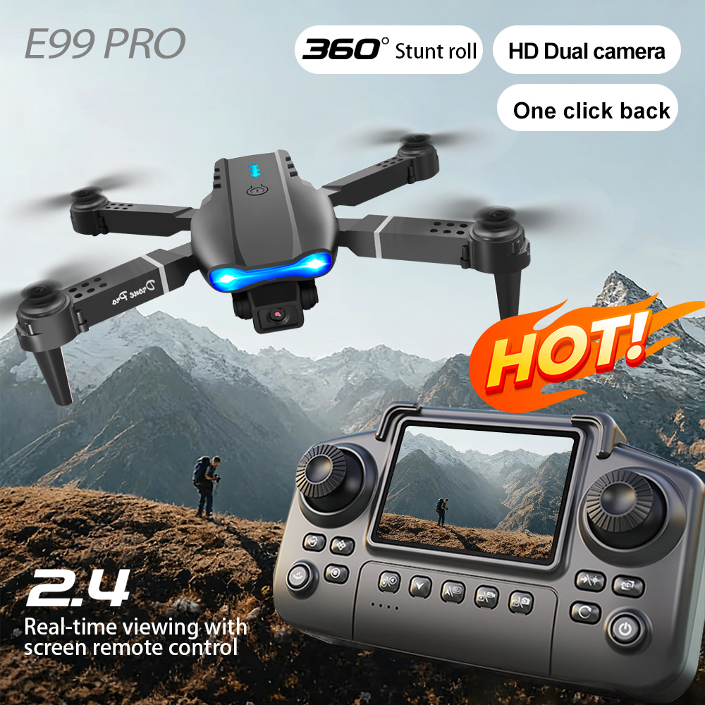 Drone Battery Box - Aerial Drone Dual Lens Switch Gesture