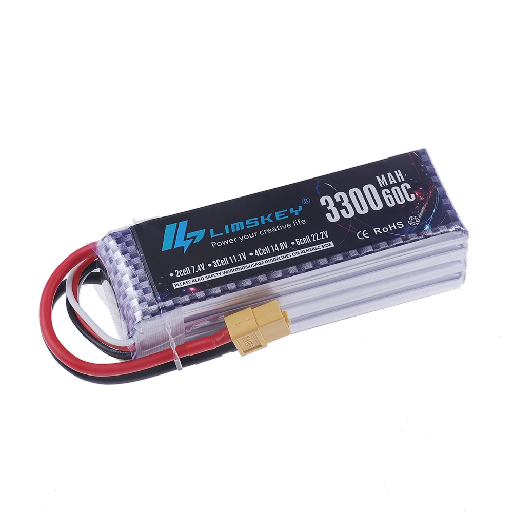 4S LiPo Battery 14.8V 3300mAh  - Drone Battery 4S recension och pris