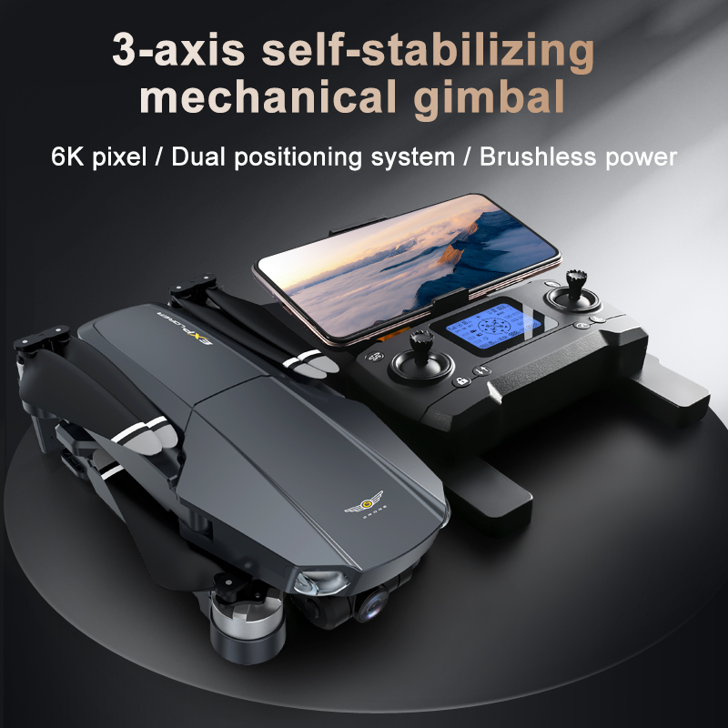 JJRC X20 3-Axis Gimbal Anti-sh - Jjrc Drone X20 recension och pris