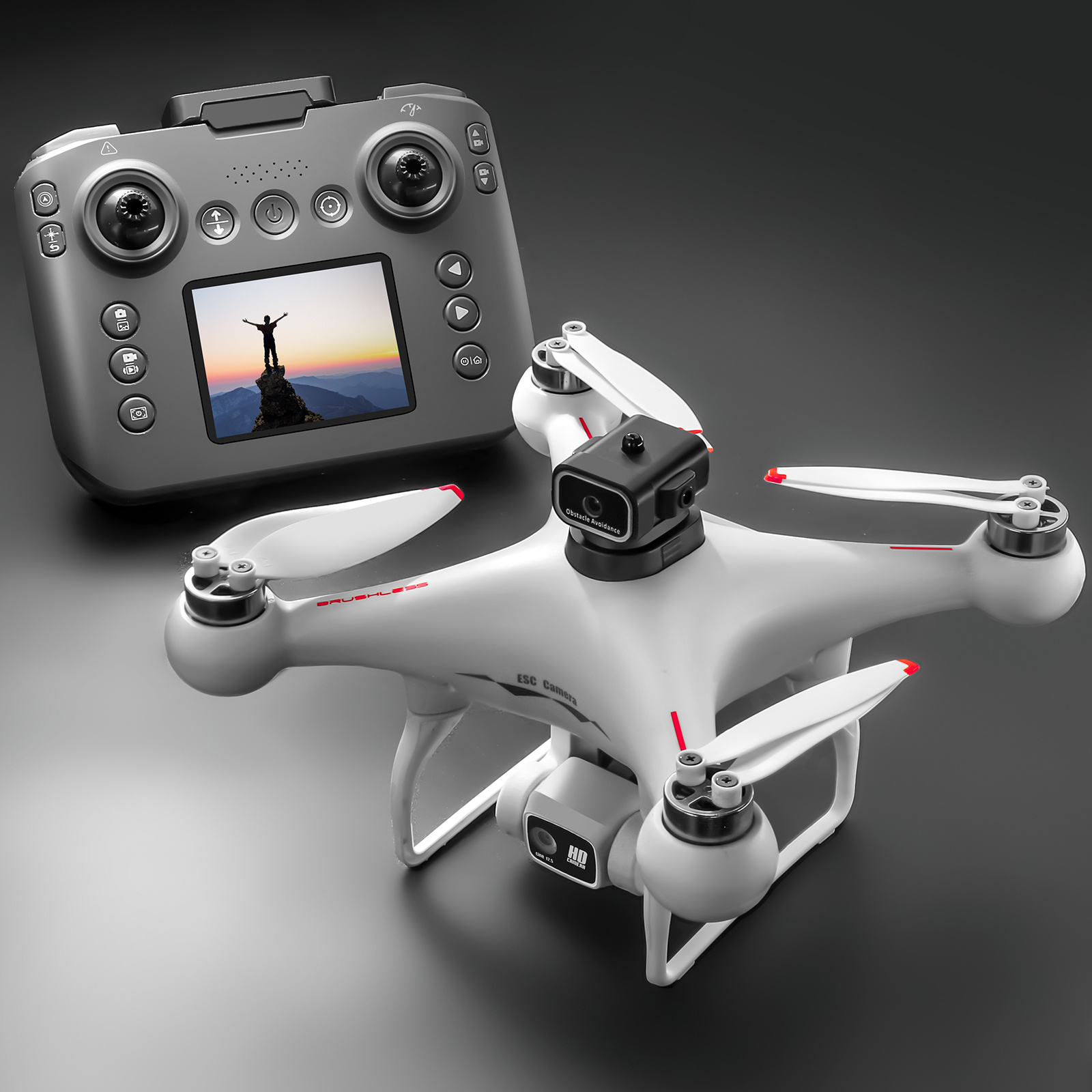 ZNLYRION S116 RC Drone Brushle - Drone Battery Case recension och pris