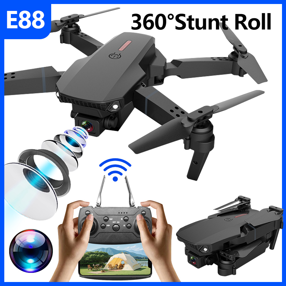 E88 Mini Drone UAV 360-Degree  - Eachine Drone E58 recension och pris