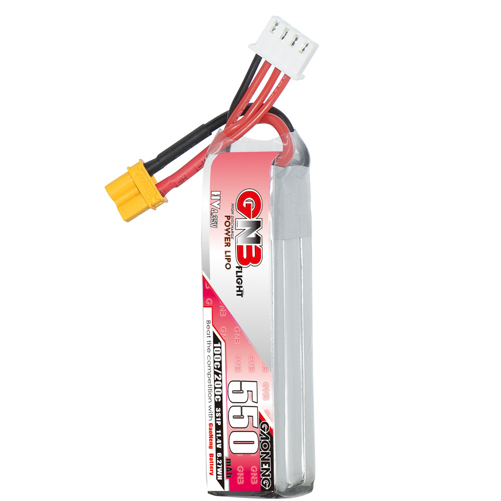 GNB HV 11.4V 550mAh 100C/200C  - Drone Battery Lipo recension och pris
