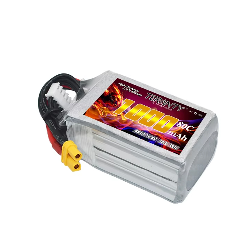 TERANTY 4S 1000mAh 14.8V 80C/1 - Drone Battery Connector recension och pris