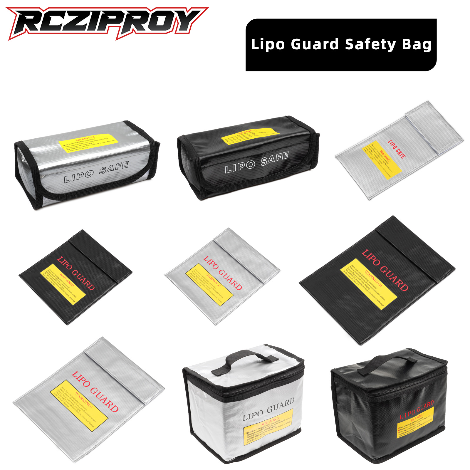 RCZIPROY Lipo Battery Safe Bag - Drone Battery Bag recension och pris