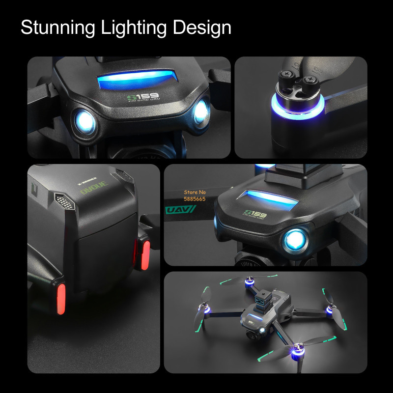 8K Dual Camera 5G WIFI FPV Rem - Drone Battery Case recension och pris