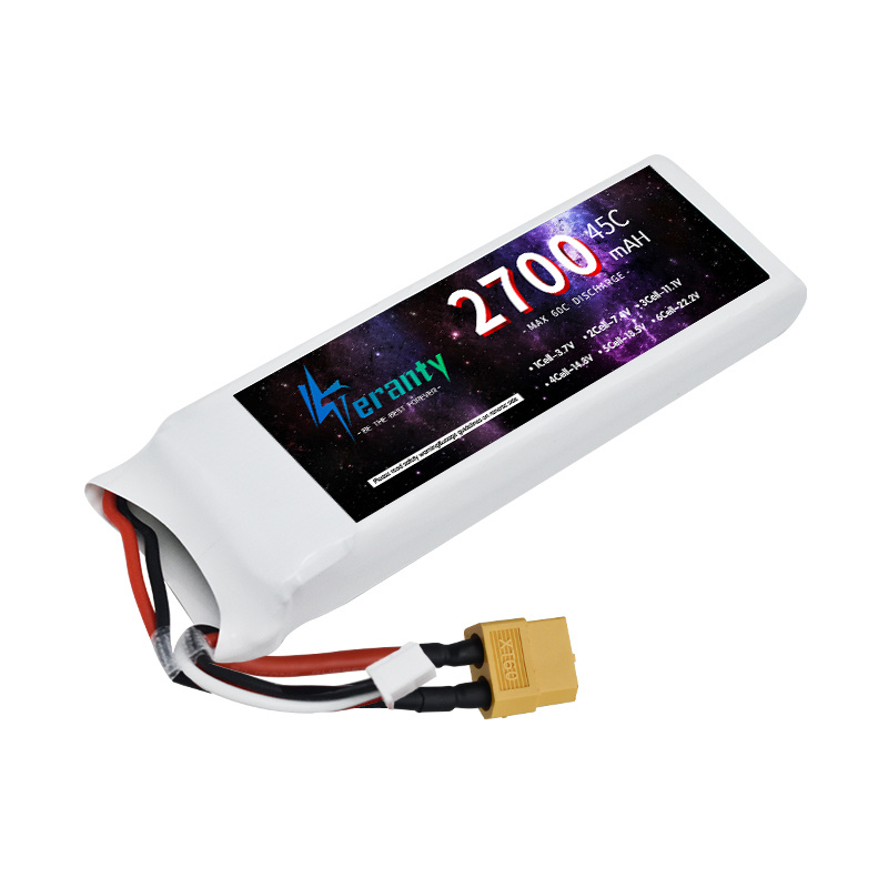 1/3PCS 2S 7.4V Lipo Battery 27 - Drone Battery Connector recension och pris