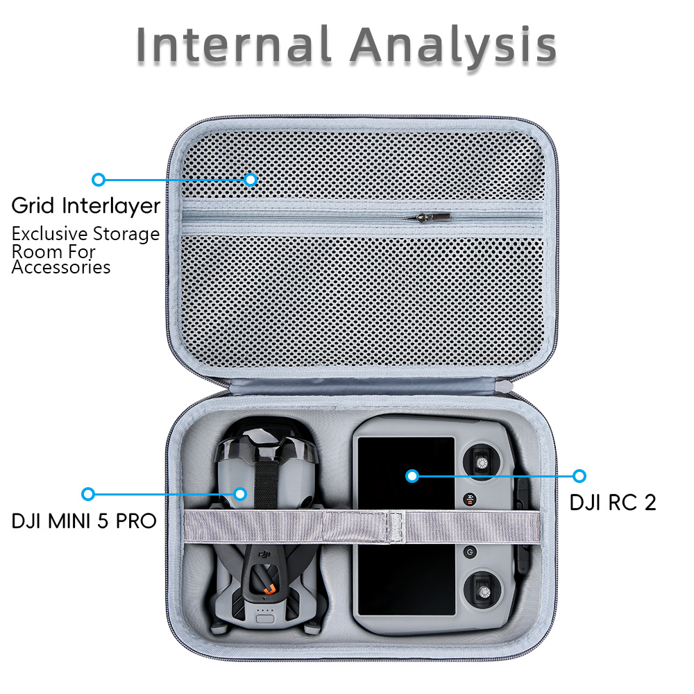 Storage Carry Case for DJI Min - Drone Battery Bag recension och pris