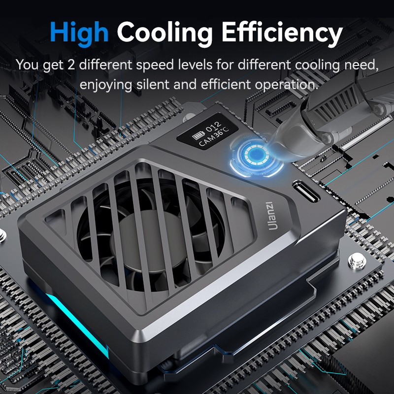 Ulanzi CA25 Camera Cooling Sys - Canon Camera Eos R8 recension och pris