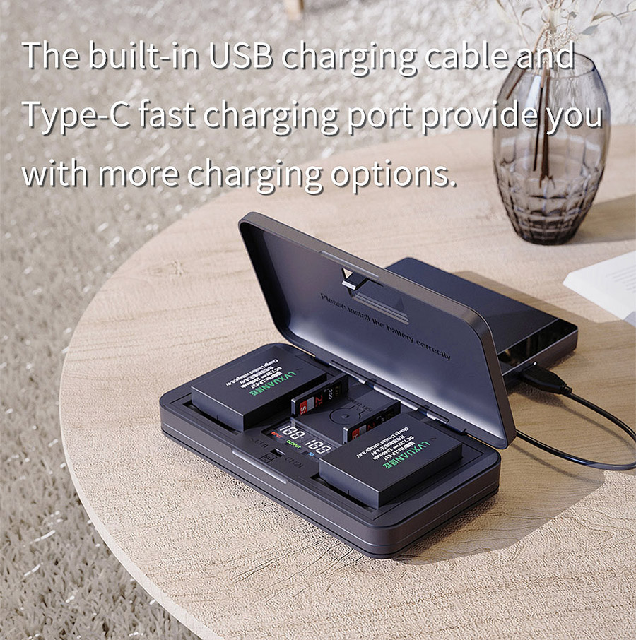 LVXUAN LP-E17 Battery Charger, - Canon Camera Eos R8 recension och pris