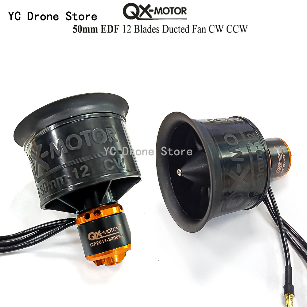 QX-MOTOR 50mm EDF QF2611 12-Bl - Drone Battery 4S recension och pris