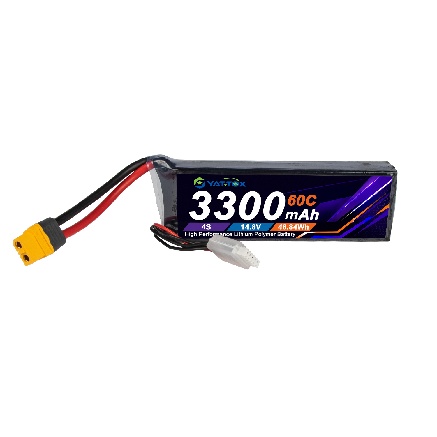 Yattox 4S 3300mAh 60C LiPo Bat - Drone Battery 4S recension och pris