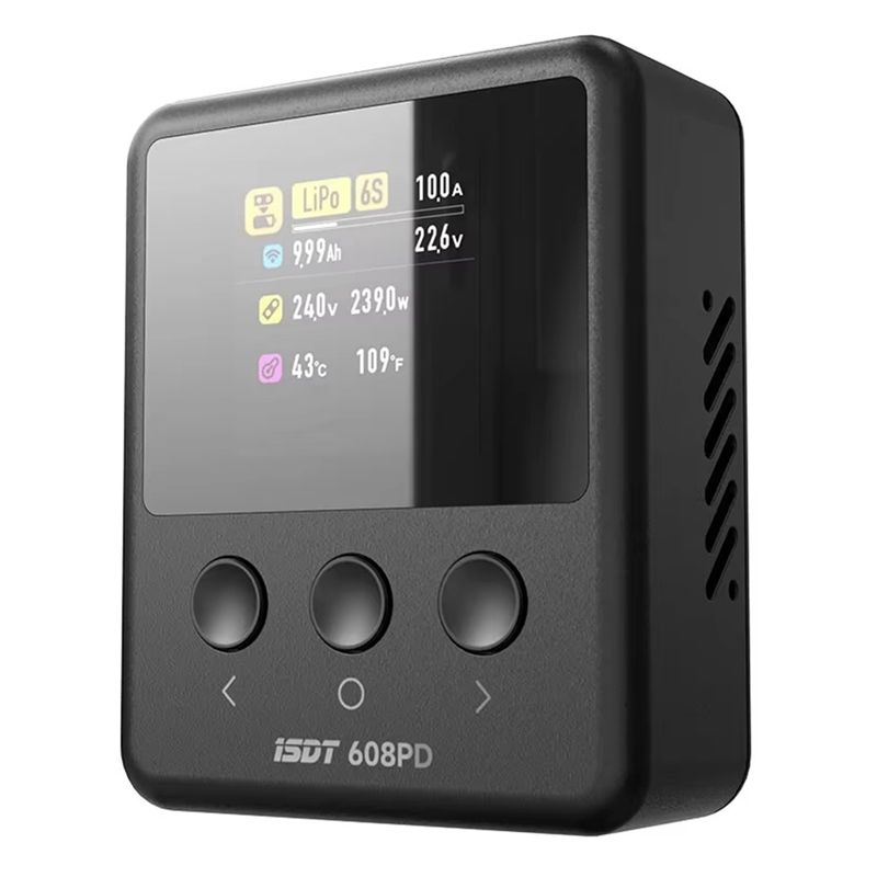 ISDT 608PD DC 240W/10A USB C 1 - Drone Battery Smart recension och pris