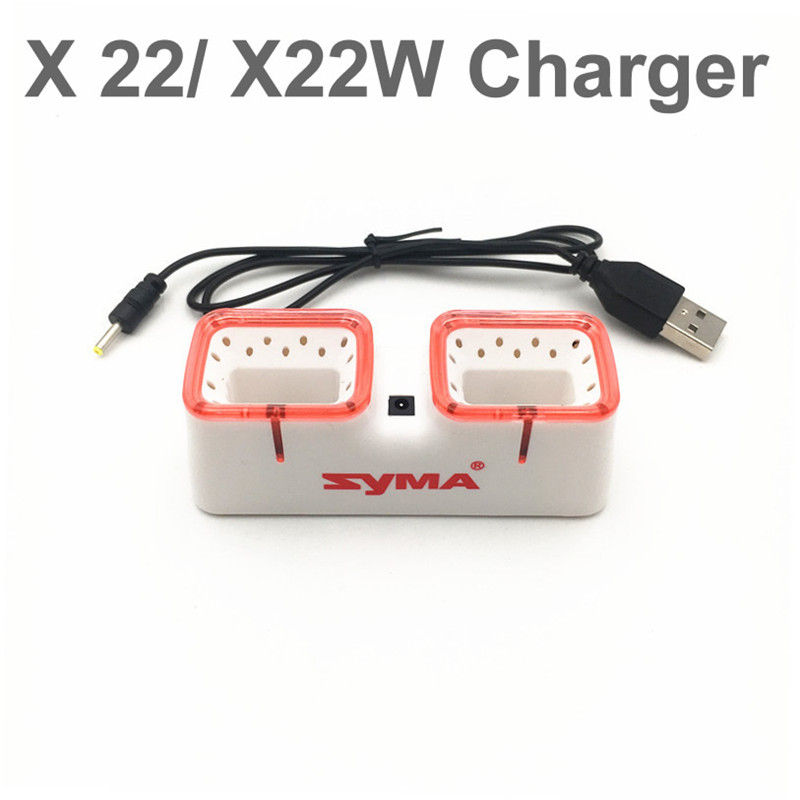 Dual USB Fast Charger for Syma - Drone Battery Case recension och pris