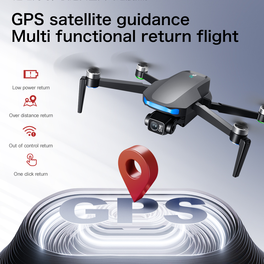 New S-X1 MAX Drone GPS 8K Prof - Drone Battery Case recension och pris