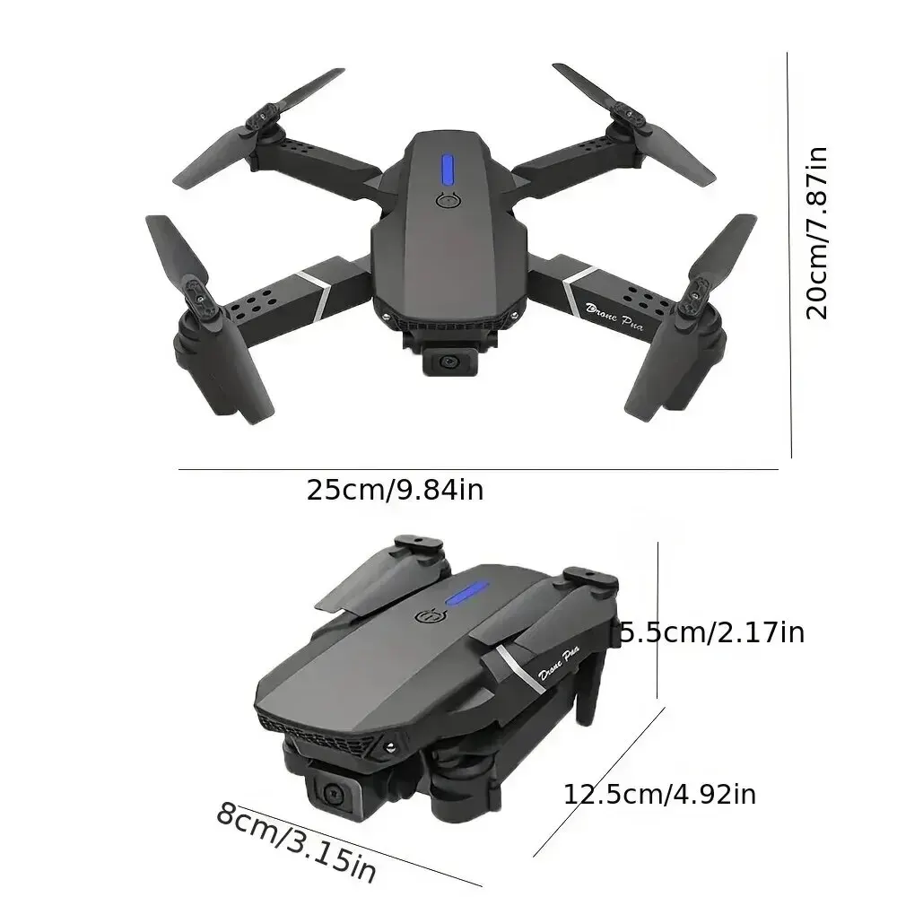 2024 E88Pro RC Drone 4K 1080P  - Eachine Drone E58 recension och pris