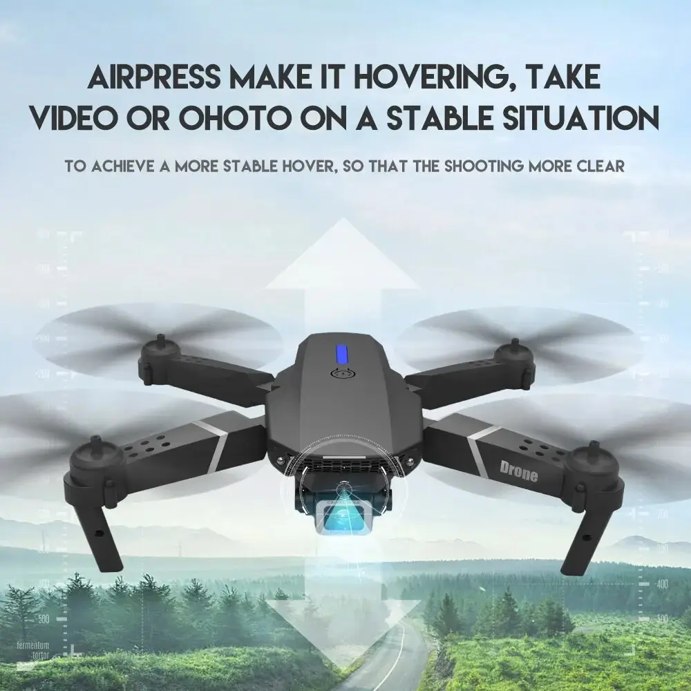 2024 E88Pro RC Drone 4K 1080P  - Eachine Drone E58 recension och pris