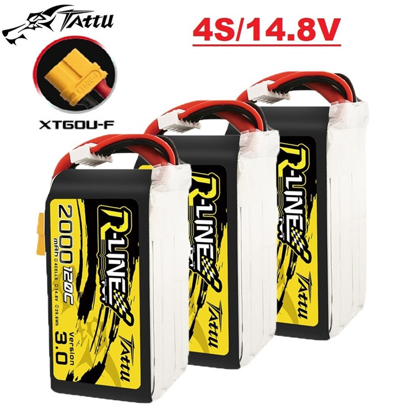 HOT TATTU R-LINE 3.0 120C 2000 - Drone Battery 4S recension och pris
