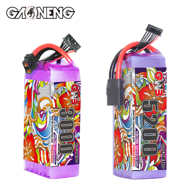 GNB Lipo Battery 6S 22.8V 3000 - Drone Battery Connector recension och pris