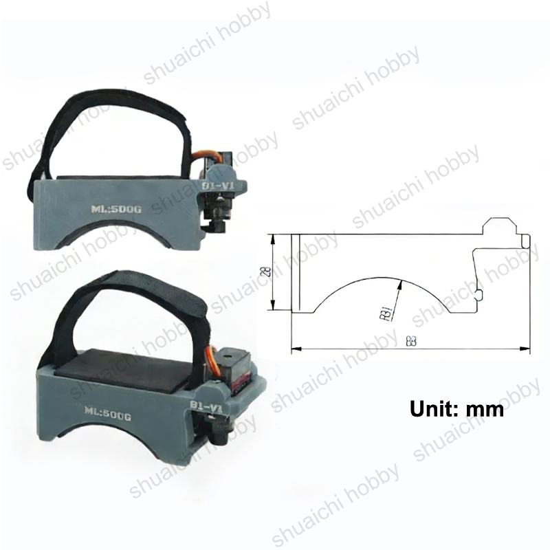 1PCS Strap-type FPV Drone PWM- - Drone Battery Strap recension och pris